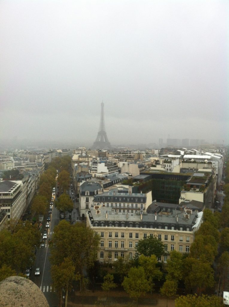 View from the Arc De Triomphe